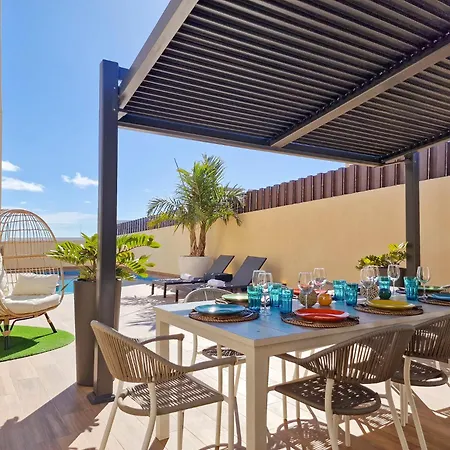 La Casa De Playa - Piscina Y Jacuzzi A 50m Del Mar * 엘메다노