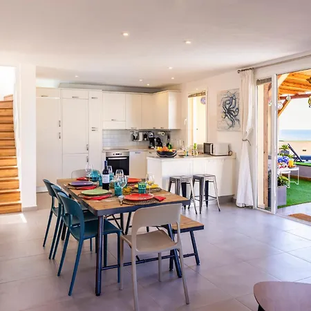 La Casa De Playa - Piscina Y Jacuzzi A 50m Del Mar בית נופש *