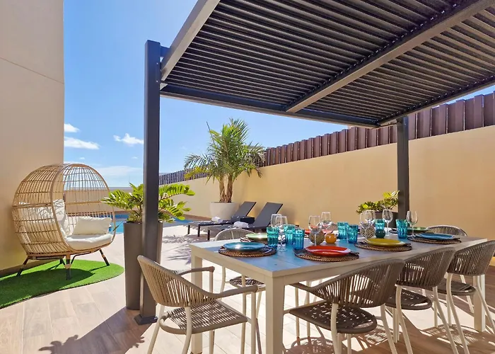 La Casa De Playa - Piscina Y Jacuzzi A 50m Del Mar * El Médano