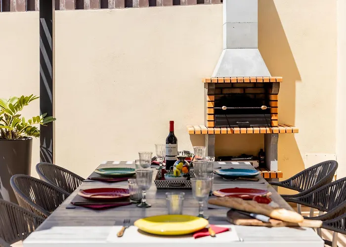 La Casa De Playa - Piscina Y Jacuzzi A 50m Del Mar 度假居